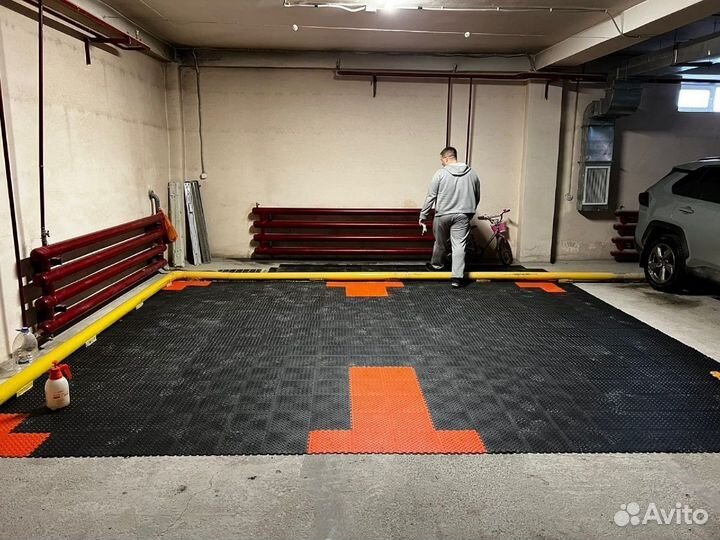 Плитка пвх в гараж
