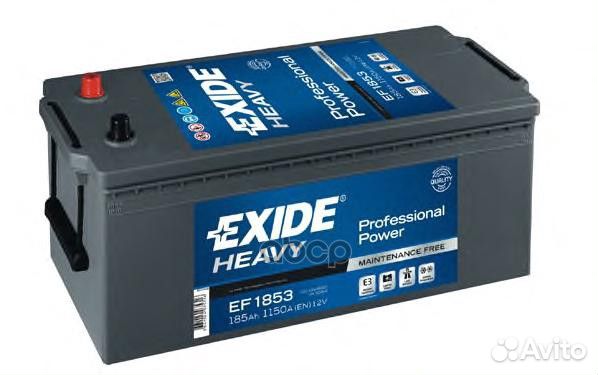 Аккумуляторная батарея EF1853 exide