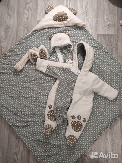 Комплект на выписку 5 в 1. Осень, Зима