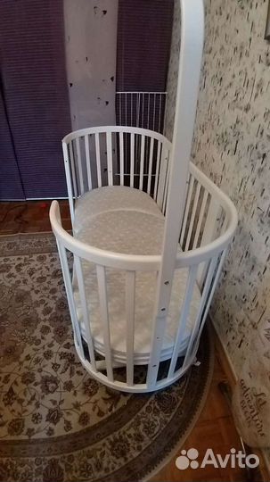 Кроватка-трансформер Ellipsebedбез доп.удлинения