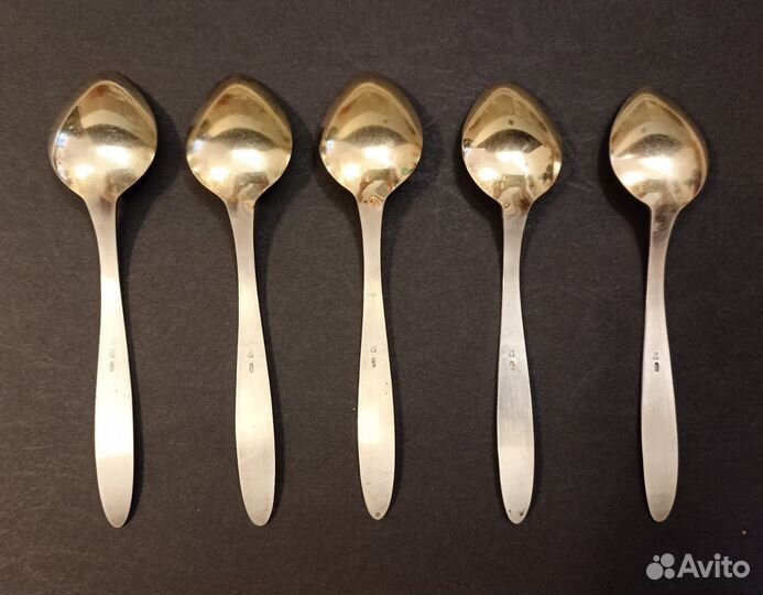 Ложки чайные серебро 916 Таллинский юз