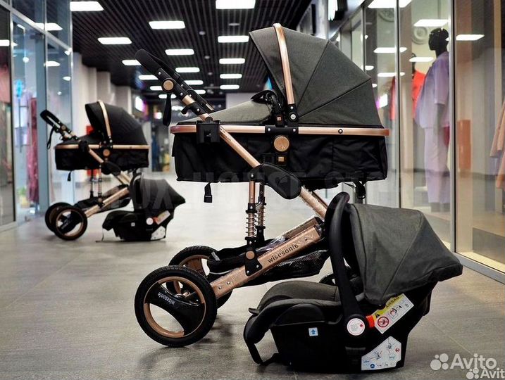 Коляска Wisesonle Q3 