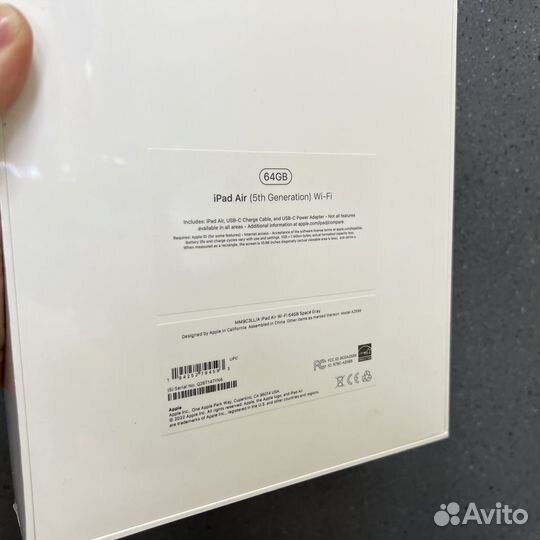 Apple iPad Air (5-го поколения) Wi-Fi 64Gb