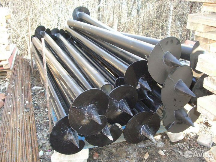 Винтовая свая 57*3500