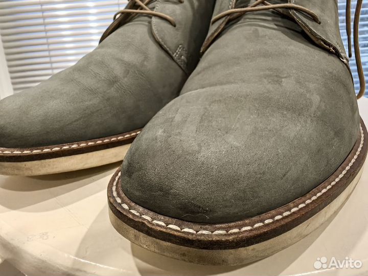 Ботинки мужские ecco кожаные на весну Словакия