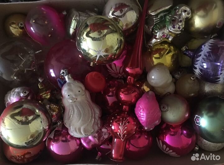 Елочные игрушки гдр и советские