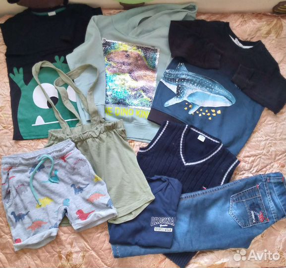 Вещи пакетом на мальчика 3-4 года