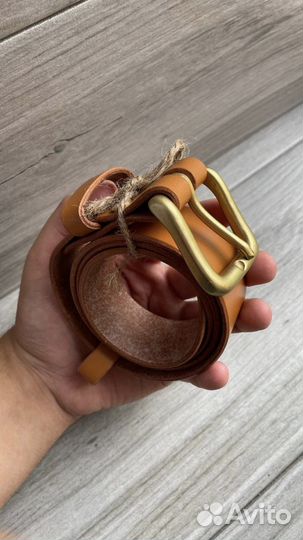 Ремень кожаный