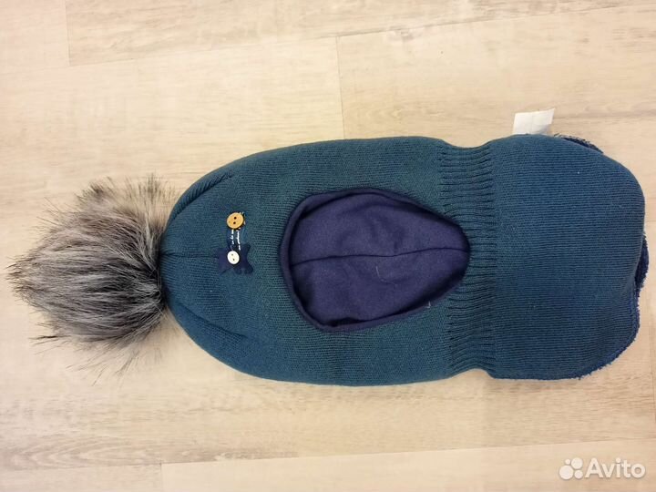 Шапка шлем зимний