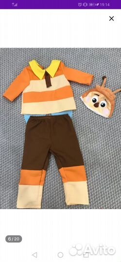 Костюм пчелёнка из мультика Лунтик