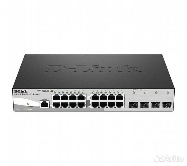 Коммутатор D-Link DGS-1210-20/ME/A1A управляемый