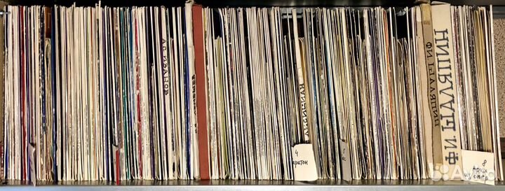 Коллекция записей оперных певцов на виниле