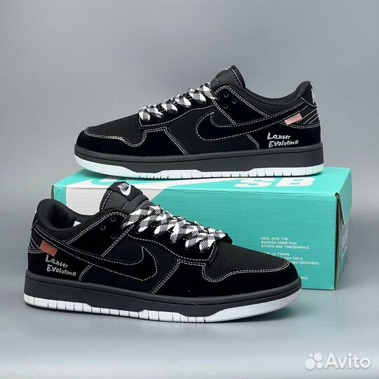 Кроссовки мужские Nike Dunk SB черные