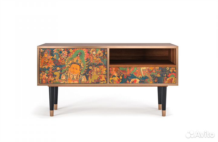 Тв-тумба T3 - Орех - God