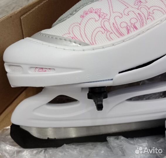 Коньки ледовые раздвижные размер 30-33