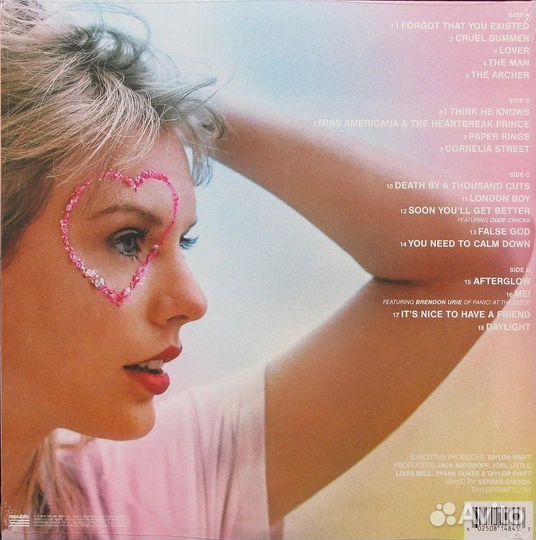 Taylor Swift - Lover (Colored) (2LP)