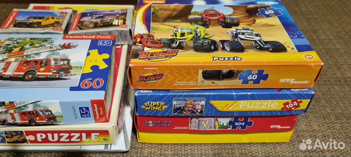 Настольные игры и пазлы, 3+