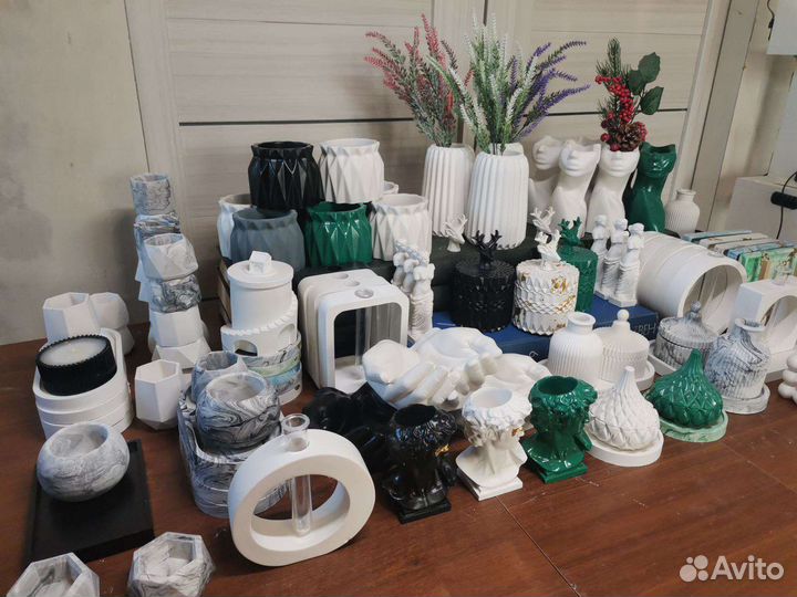 Кашпо, вазы, шкатулки