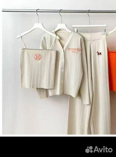Костюм тройка женский hermes