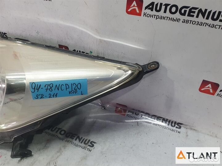 Фара передняя левая toyota ractis