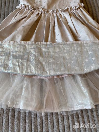 Платье для девочки, нарядное, размер 116