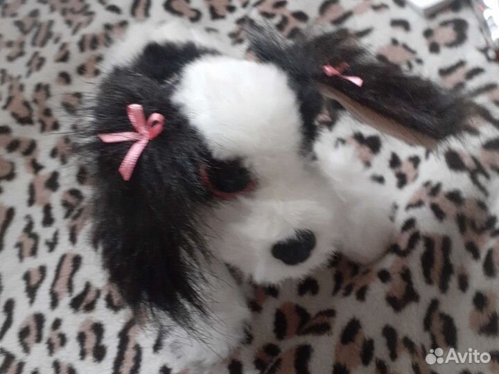 Игрушка мягкая. Собачка в сумочке