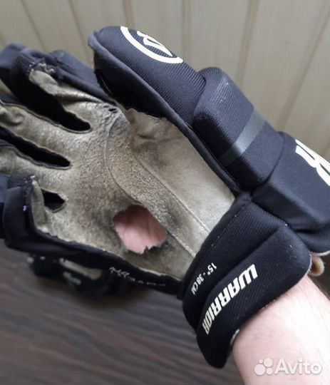 Краги перчатки хоккейные 15 warrior