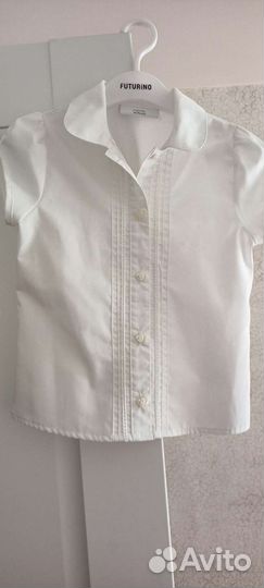 Рубашка белая 116