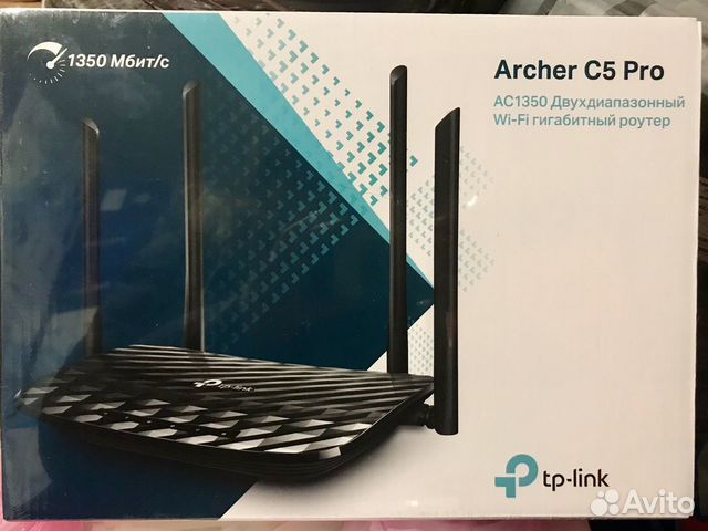 Новый Wifi роутер tp link archer c5 pro