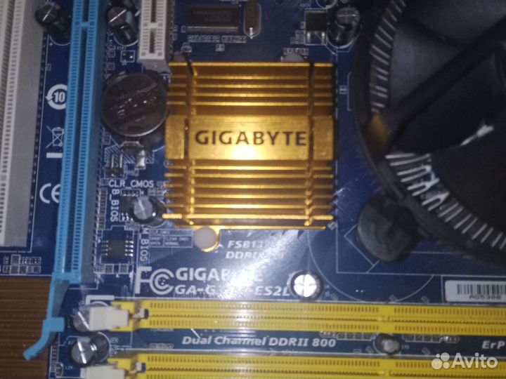 Материнская плата gigabyte ga-g31m-es2l