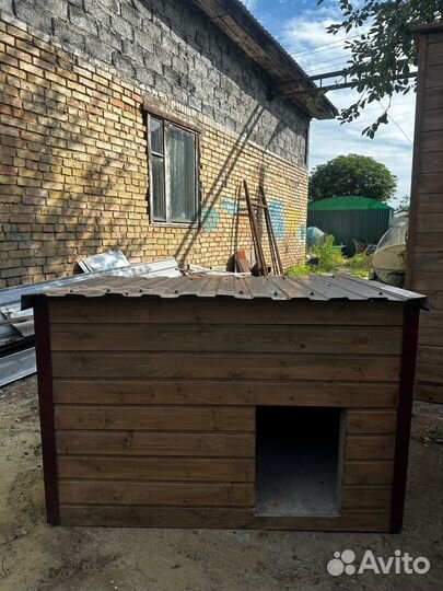 Будка для собаки утепленная