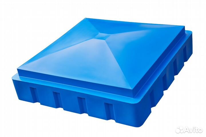 Бак для душа летний 240 л синий