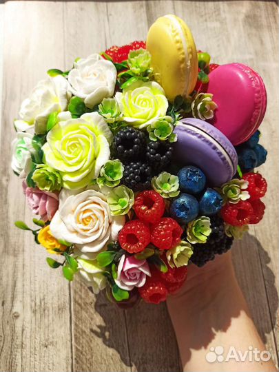 Букет из мыла ручной работы