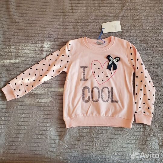 Кофта для девочки новая, Турция, р 92, 110, 116