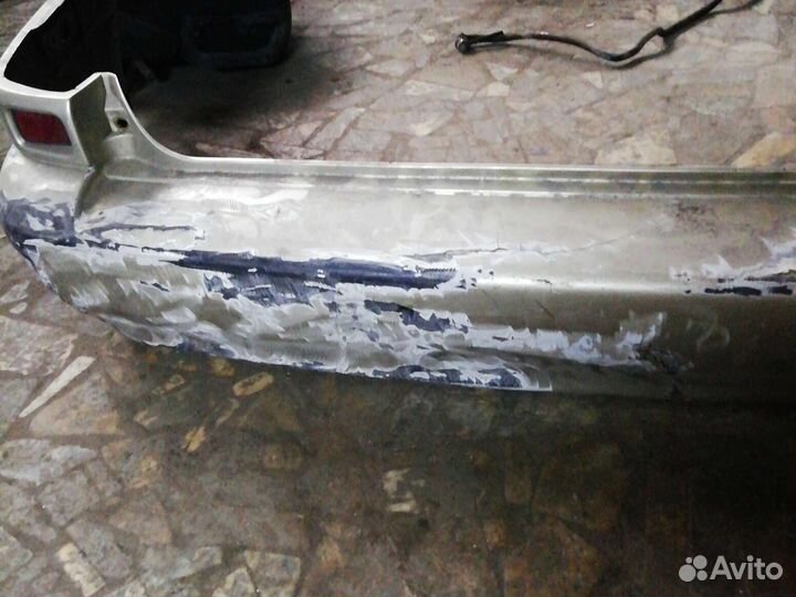 Mazda mpv 1 задний бампер