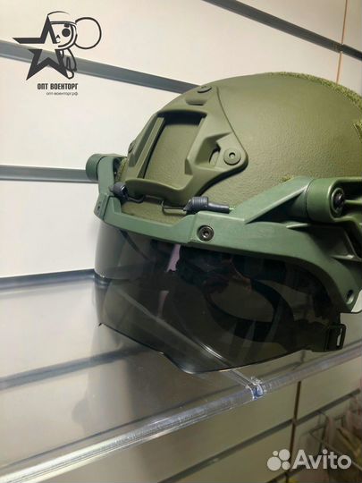 Откидные тактические нашлемные очки