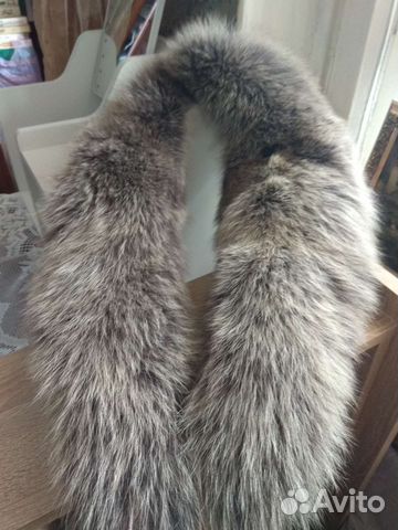 Меховой воротник чернобурка,норка, песец.енот