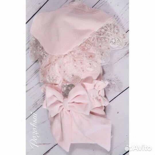 Комплект на выписку для девочки весна-лето