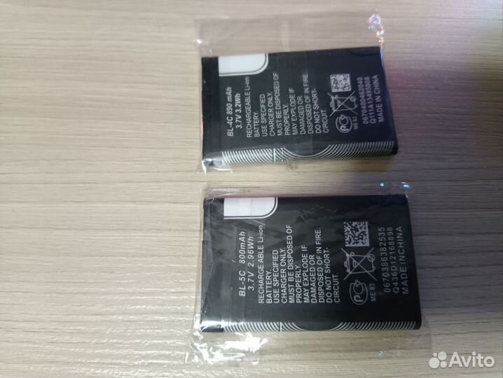 Аккумулятор Nokia bl 5c, bl 4c