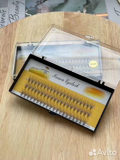 Ресницы для наращивания пучки