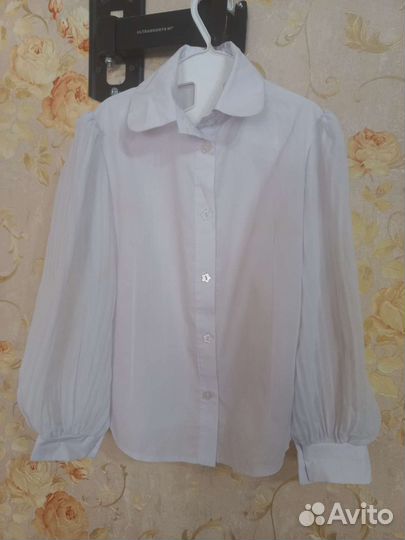 Школьная форма (блузка) рост 128-134 см