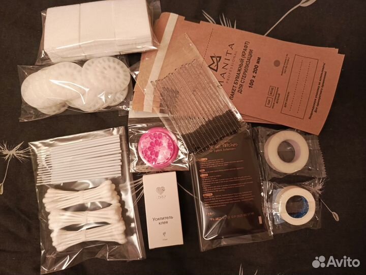 Набор материалов для наращивания ресниц