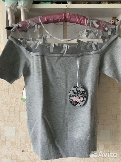 Новая красивая футболка-кофточка 44-46 размера