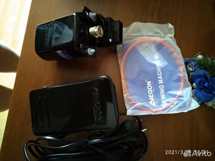 Швейная машина Подольск + мотор ножной (новый)