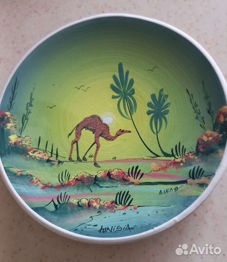 Сувенирная тарелка