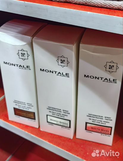 Montale. Очень стойкие. 100мл. Тестеры