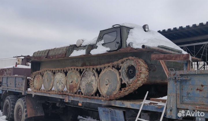 Гусеничный транспортер Газ 34036 амфибия см552