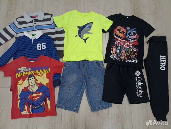 Пакет вещей на мальчика 128