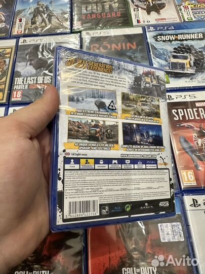 Игра PS4 PS5 SnowRunner (cusa 17438)