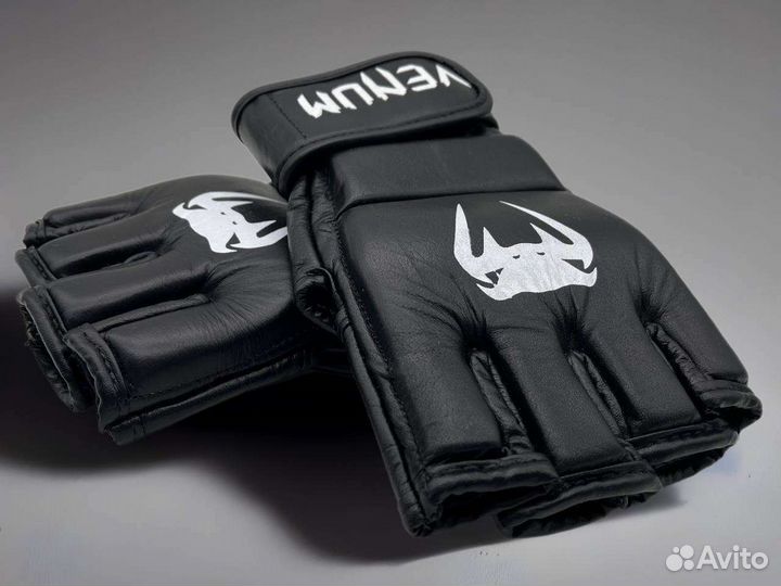 Перчатки для мма venum (натуральная телячья кожа)